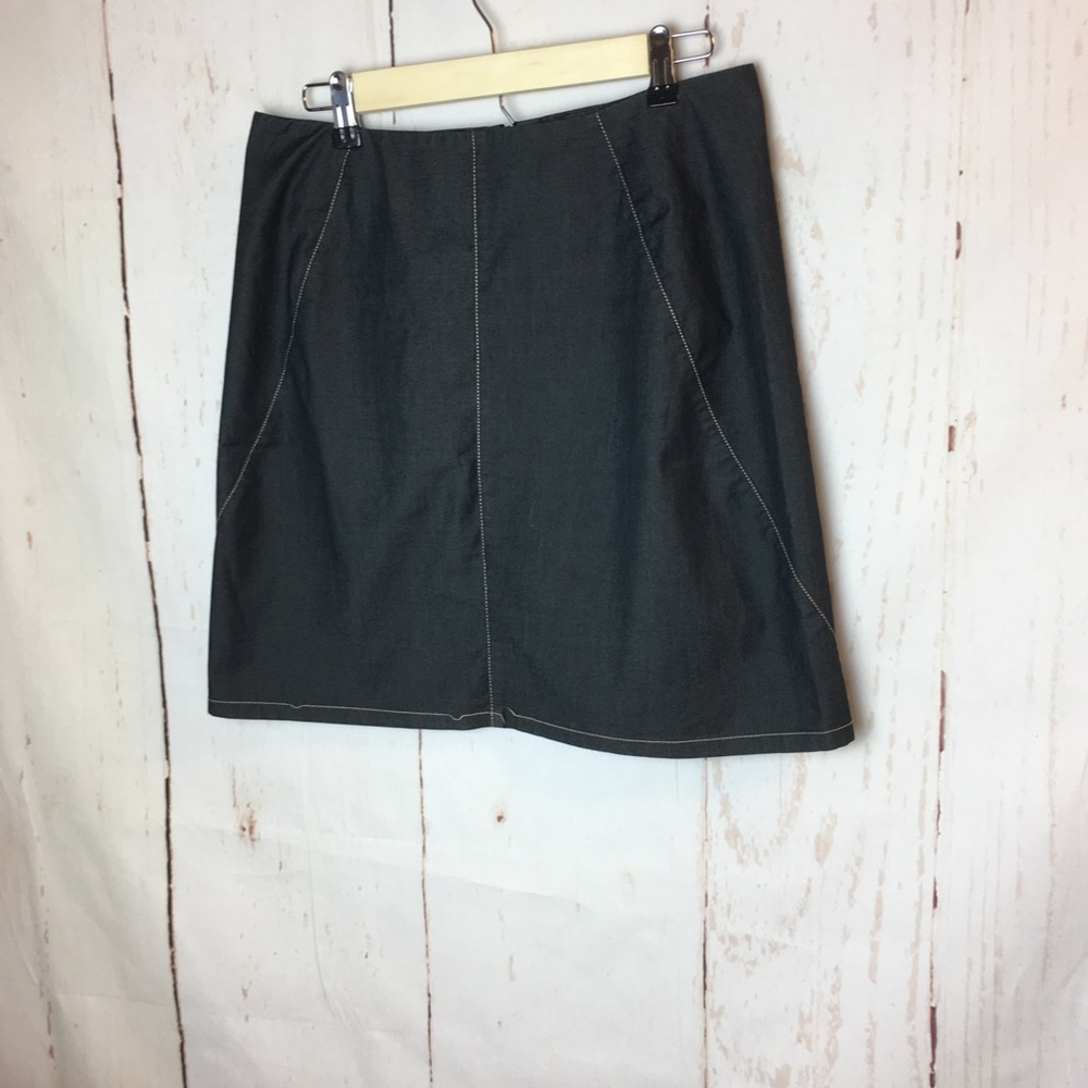 Westbound Zip Up Black Mini Skirt Size 10